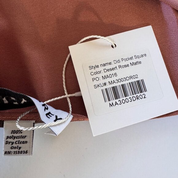 Birdy Grey Pink Bridesmaid Dress Matching Bow Tie Set Large Elegant Formal Wear - Picture 12 of 16